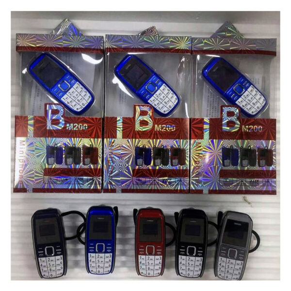 Mini BM200 0,66 Super Mini Telefone MT6261D GSM 11