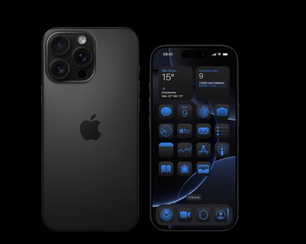 Iphone 16 pro max goophone Preto